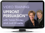 Upfront Persuasion video training